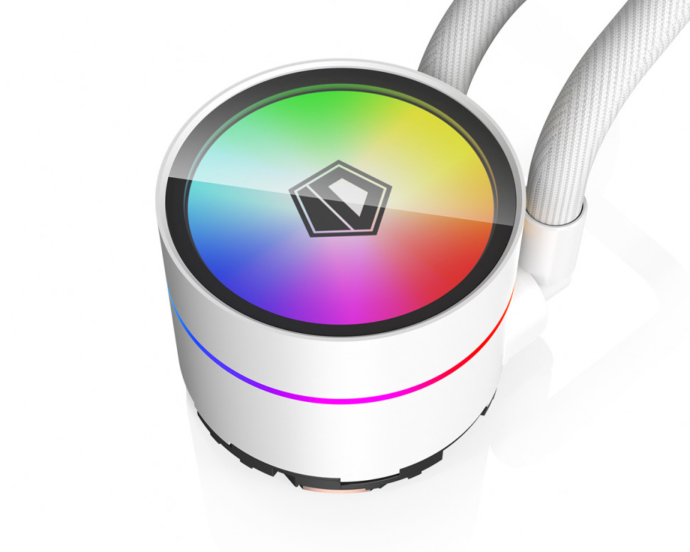 Система жидкостного охлаждения для процессора ID-COOLING ZOOMFLOW 240 XT V2 White PWM