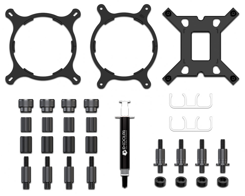 Система жидкостного охлаждения для процессора ID-COOLING ZOOMFLOW 240 XT V2 White PWM