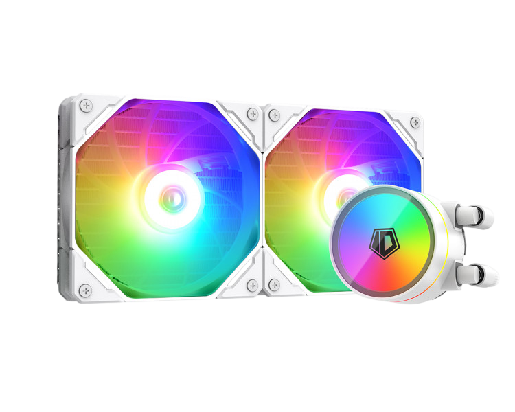 Система жидкостного охлаждения для процессора ID-COOLING ZOOMFLOW 240 XT V2 White PWM