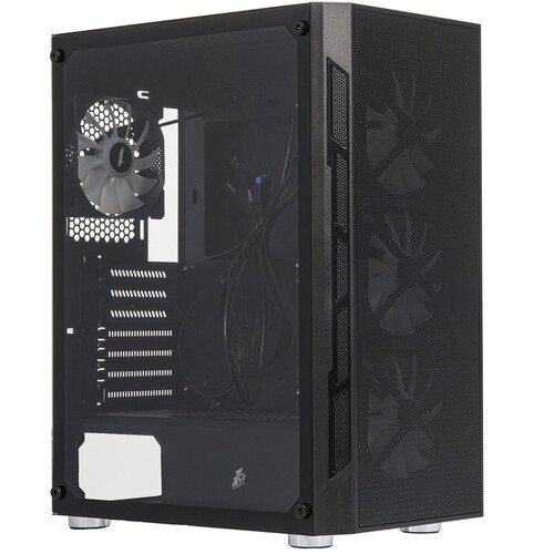 Компьютерный корпус 1STPLAYER FIREBASE XP LED Black (XP-BK-4F1)