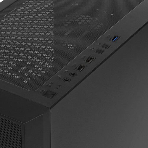 Компьютерный корпус 1STPLAYER FIREBASE XP LED Black (XP-BK-4F1)