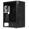 Компьютерный корпус 1STPLAYER FIREBASE XP LED Black (XP-BK-4F1)