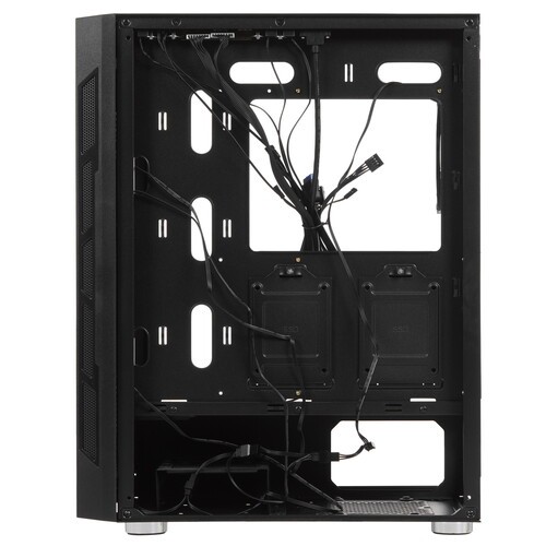 Компьютерный корпус 1STPLAYER FIREBASE XP LED Black (XP-BK-4F1)
