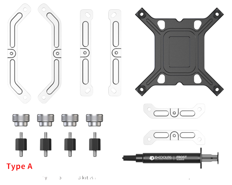 Система жидкостного охлаждения для процессора ID-COOLING SL240 XE ARGB White
