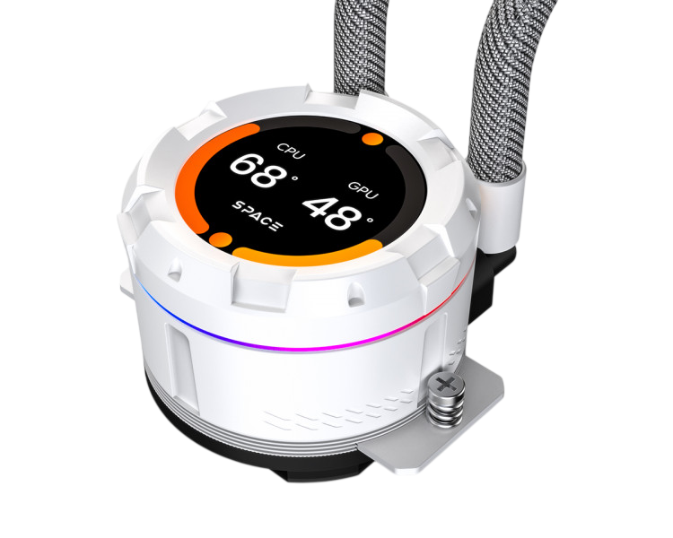 Система жидкостного охлаждения для процессора ID-COOLING SL240 XE ARGB White