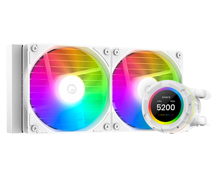 Система жидкостного охлаждения для процессора ID-COOLING SL240 XE ARGB White
