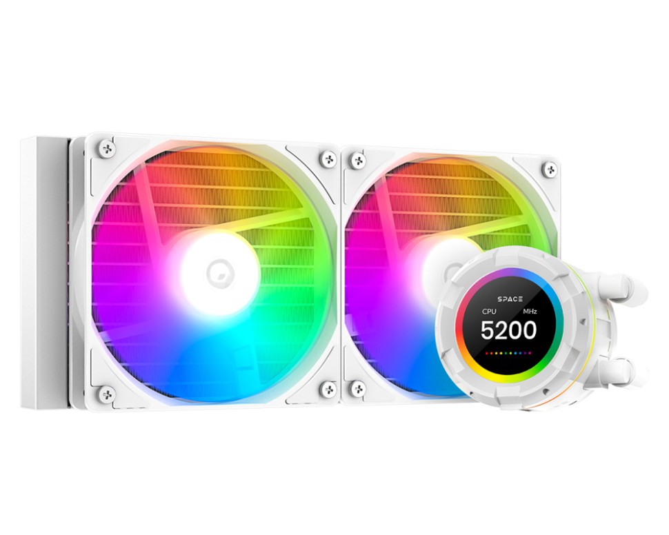 Система жидкостного охлаждения для процессора ID-COOLING SL240 XE ARGB White