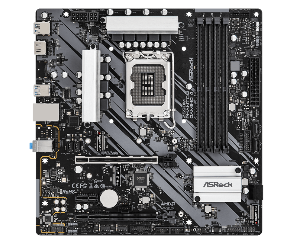 Материнская плата ASRock Z690M PHANTOM GAMING 4