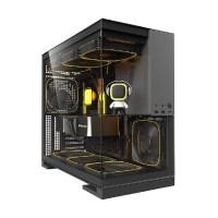 Компьютерный корпус Geometric Future Model 5 ARGB Black Gray with fans (1AM5WKBK02100)