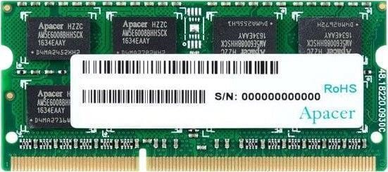 Оперативная память 4 Gb 1600 MHz Apacer (DV.04G2K.KAM)