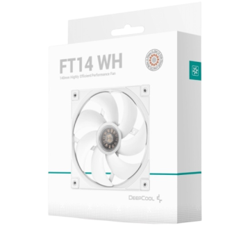Вентилятор для корпуса Deepcool FT14 WH LED White