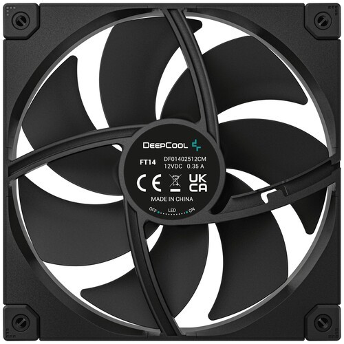 Вентилятор для корпуса Deepcool FT14 WH LED White