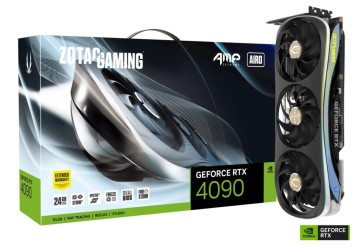 Видеокарта ZOTAC (ZT-D40900B-10P) GeForce RTX 4090 24GB AMP EXTREME AIRO