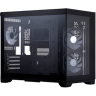 Компьютерный корпус 1STPLAYER MEGAVIEW MV6-TP ARGB Black (MV6-TP-BK-2FC7R-1FC7)