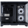 Компьютерный корпус 1STPLAYER MEGAVIEW MV6-TP ARGB Black (MV6-TP-BK-2FC7R-1FC7)