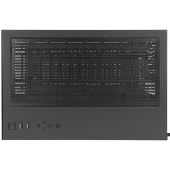 Компьютерный корпус 1STPLAYER MEGAVIEW MV6-TP ARGB Black (MV6-TP-BK-2FC7R-1FC7)