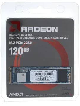 Твердотельный накопитель AMD 120 Gb Radeon R5 R5MP120G8