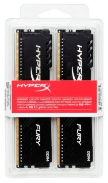 Оперативная память 16 Gb 2666 MHz Kingston HYPERX FURY Black (HX426C16FB3K2/16)