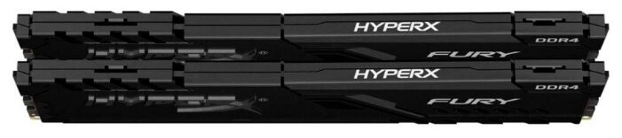 Оперативная память 16 Gb 2666 MHz Kingston HYPERX FURY Black (HX426C16FB3K2/16)