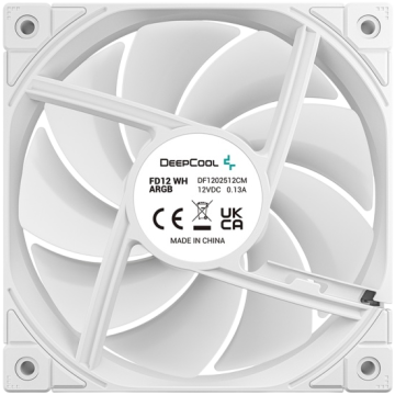 Вентилятор для корпуса Deepcool FD12 ARGB WH ARGB White BOX