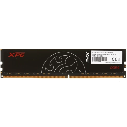 Оперативная память 32 Gb 3200 MHz ADATA XPG HUNTER Black (AX4U320032G16A-SBHT)