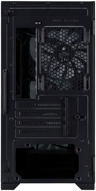 Компьютерный корпус 1STPLAYER TRILOBITE T4-G GLASS FRGB Black (T4-G-BK-4F1)