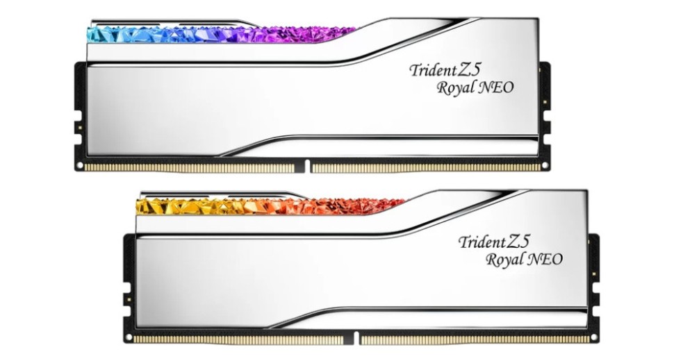 Оперативная память 64 Gb 6000 MHz G.Skill TRIDENT Z5 ROYAL NEO RGB (F5-6000J3036G32GX2-TR5NS)