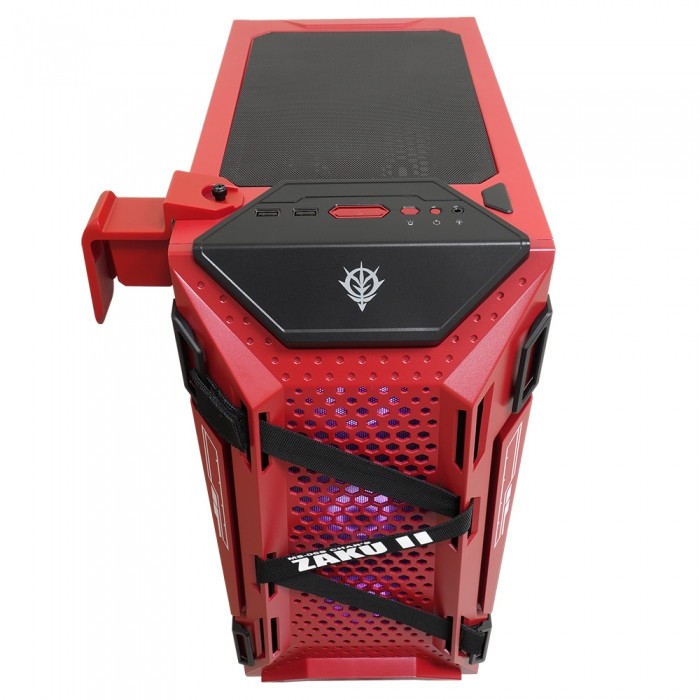 Компьютерный корпус ASUS TUF GAMING GT301 ZAKU II EDITION Red (90DC0044-B49000)