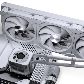 Система жидкостного охлаждения для процессора PHANTEKS Glacier One 420D30 X2 ARGB White (PH-GO420D30_DWT02)