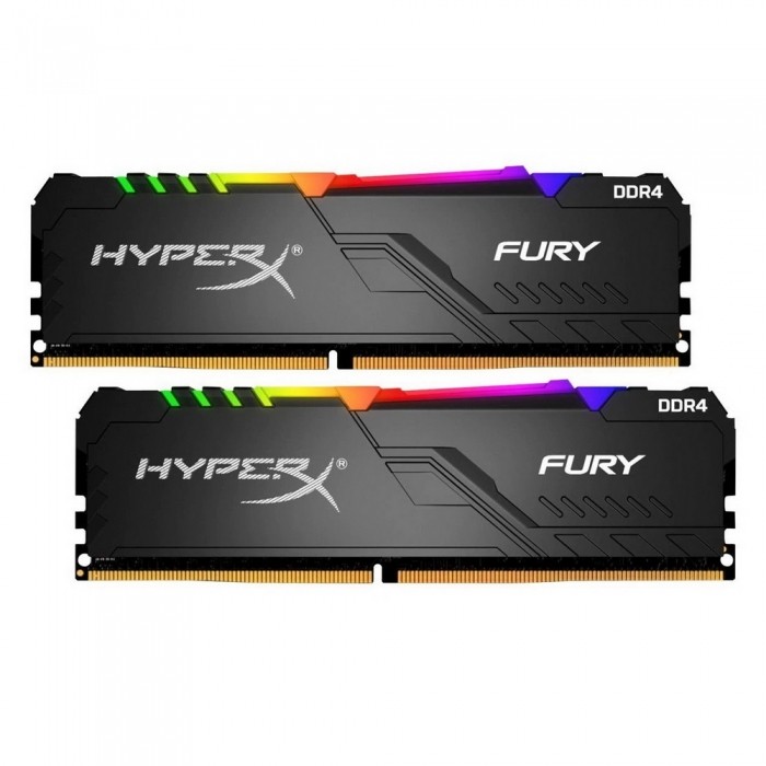 Оперативная память 32 Gb 3600 MHz Kingston HYPERX FURY RGB (HX436C18FB4AK2/32)