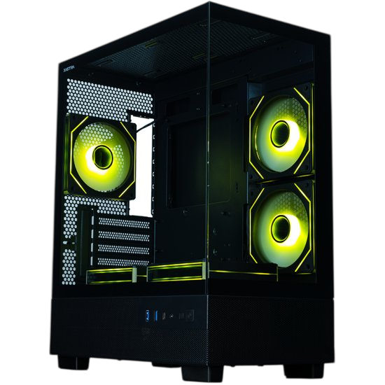 Компьютерный корпус XASTRA Q400M 5ARGB-C6-UC ARGB Black (Q400M-5FM12A-C6-UC)