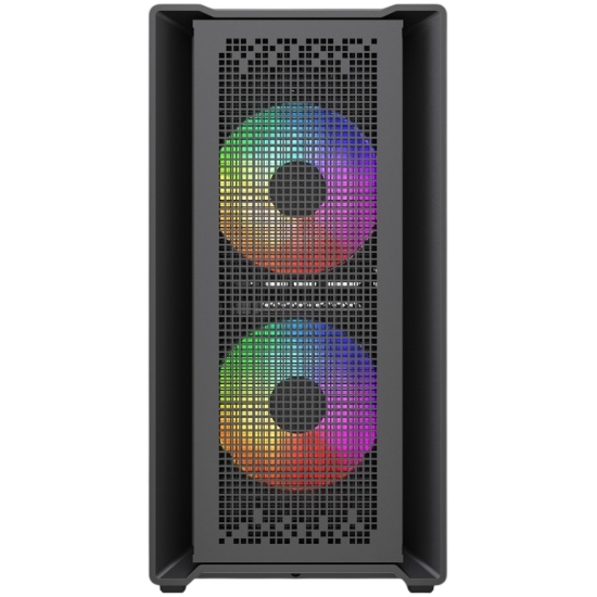 Компьютерный корпус Powercase Mistral SM04 TG ARGB Black (CMMSM04B-A3)