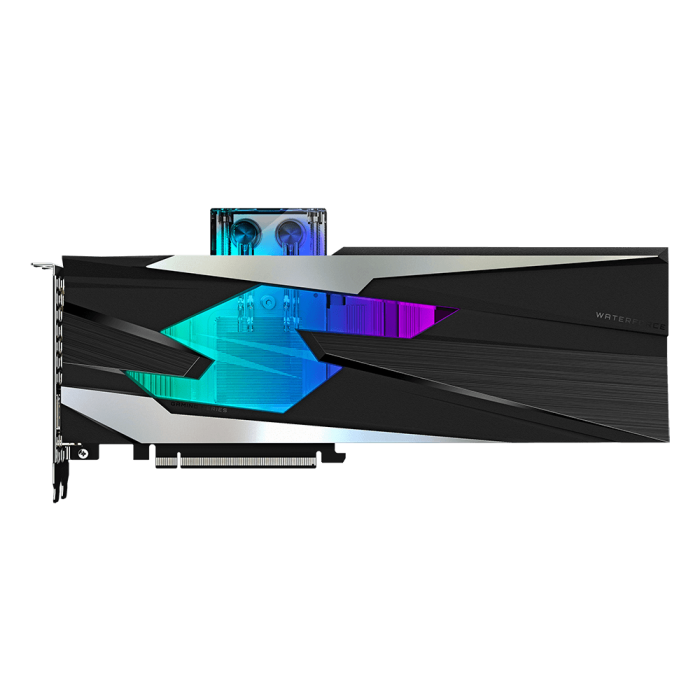 Видеокарта GIGABYTE (GV-N3080GAMINGOC WB-10GD) GeForce RTX 3080 10GB GAMING OC WATERFORCE WB (rev.2.0)