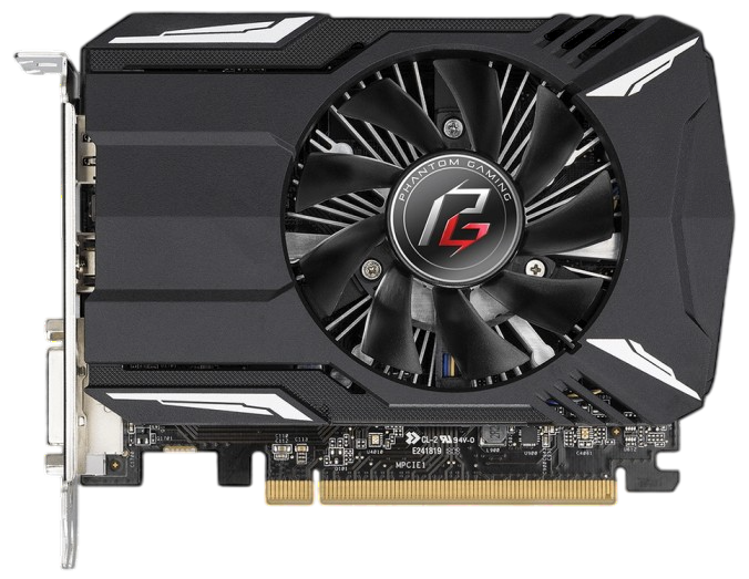 Видеокарта AsRock (PG RADEON 550 2G) Radeon RX 550 2GB Phantom Gaming
