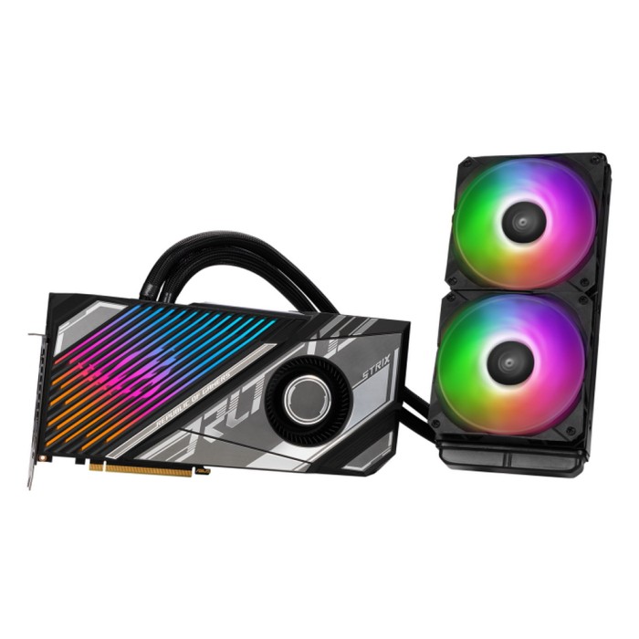 Видеокарта ASUS (ROG-STRIX-LC-RTX4090-O24G-GAMING) GeForce RTX 4090 24GB ROG STRIX LC 90YV0IY0-M0NA00