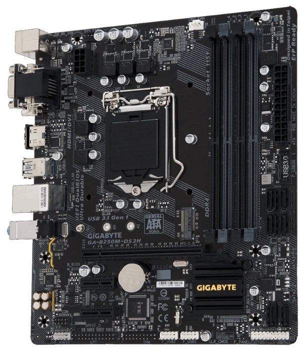 Материнская плата GIGABYTE GA-B250M-DS3H