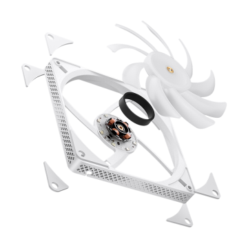 Вентилятор для корпуса JONSBO HF1415 White ARGB PWM
