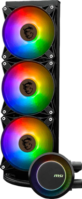 Система жидкостного охлаждения для процессора MSI MAG CORELIQUID E360 ARGB Black (306-7ZW6E51-C24)