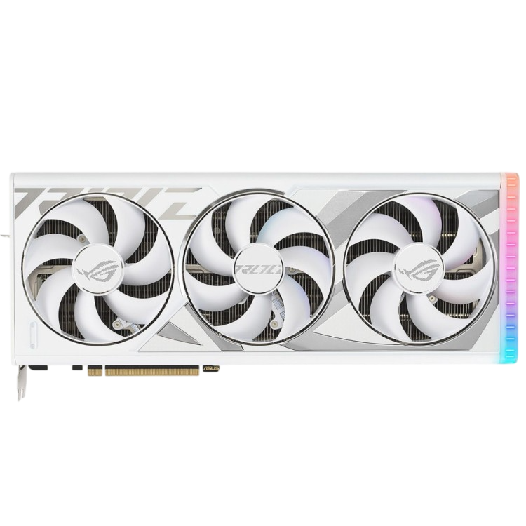 Видеокарта ASUS (ROG-STRIX-RTX4080S-O16G-WHITE) GeForce RTX 4080 SUPER 16GB ROG STRIX White OC (90YV0KB2-M0NA00)