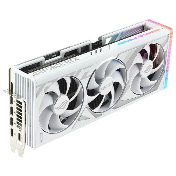 Видеокарта ASUS (ROG-STRIX-RTX4080S-O16G-WHITE) GeForce RTX 4080 SUPER 16GB ROG STRIX White OC (90YV0KB2-M0NA00)