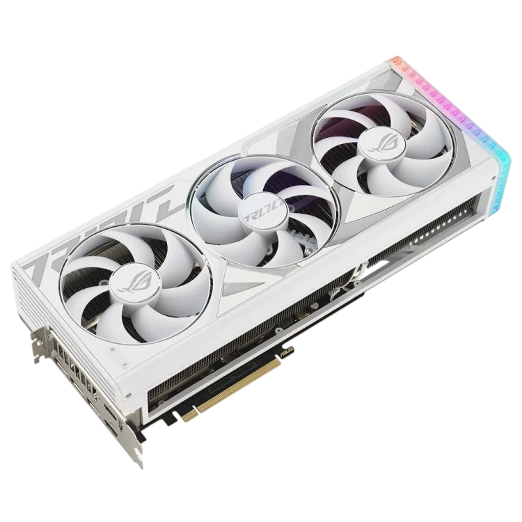 Видеокарта ASUS (ROG-STRIX-RTX4080S-O16G-WHITE) GeForce RTX 4080 SUPER 16GB ROG STRIX White OC (90YV0KB2-M0NA00)