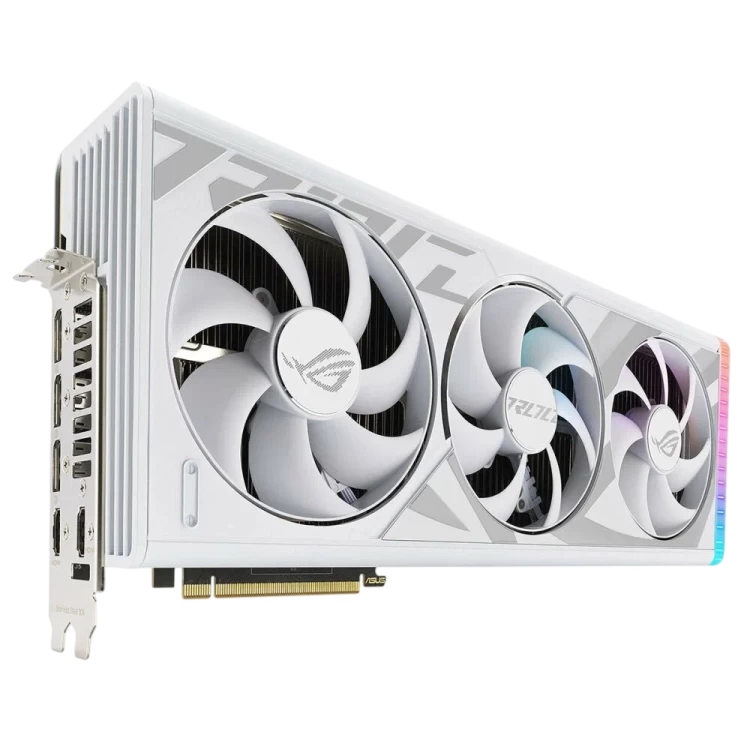 Видеокарта ASUS (ROG-STRIX-RTX4080S-O16G-WHITE) GeForce RTX 4080 SUPER 16GB ROG STRIX White OC (90YV0KB2-M0NA00)