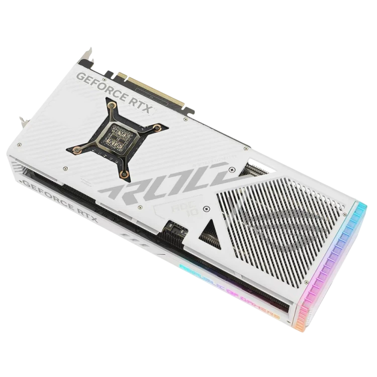 Видеокарта ASUS (ROG-STRIX-RTX4080S-O16G-WHITE) GeForce RTX 4080 SUPER 16GB ROG STRIX White OC (90YV0KB2-M0NA00)