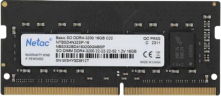 Оперативная память 16 Gb 3200 MHz NETAC BASIC (NTBSD4N32SP-16)
