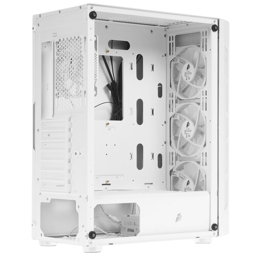 Компьютерный корпус 1STPLAYER FIREBASE XP LED White (XP-WH-4F1-W)