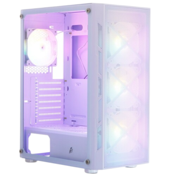 Компьютерный корпус 1STPLAYER FIREBASE XP LED White (XP-WH-4F1-W)