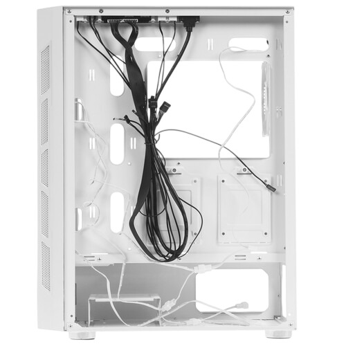 Компьютерный корпус 1STPLAYER FIREBASE XP LED White (XP-WH-4F1-W)