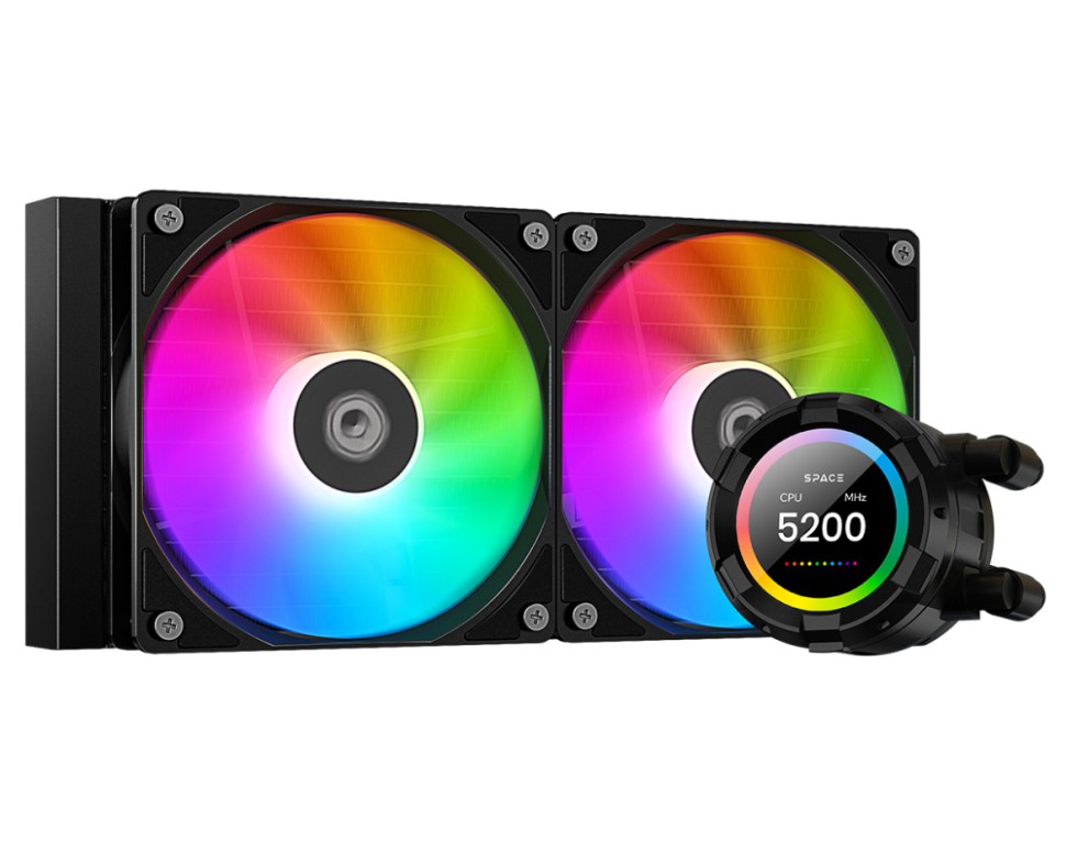 Система жидкостного охлаждения для процессора ID-COOLING SL240 XE ARGB Black