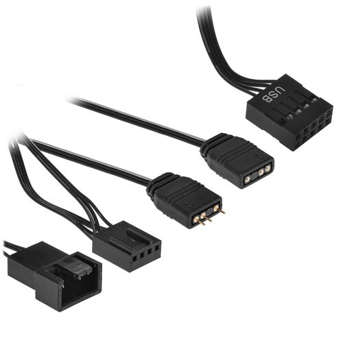 Система жидкостного охлаждения для процессора ID-COOLING SL240 XE ARGB Black