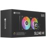 Система жидкостного охлаждения для процессора ID-COOLING SL240 XE ARGB Black